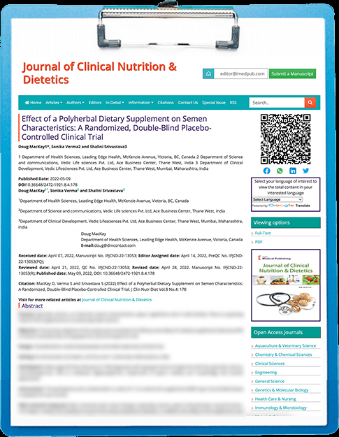 Published clinical study
