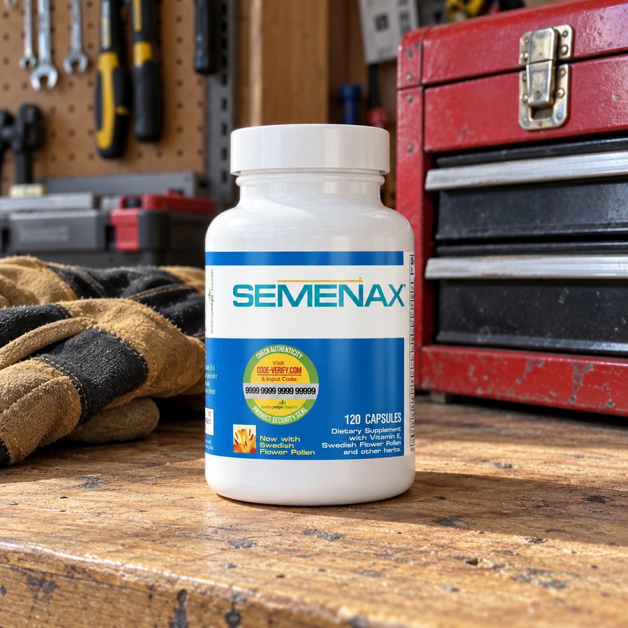Customer photo of a Semenax bottle