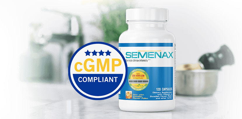 Semenax is made in a cGMP compliant facility