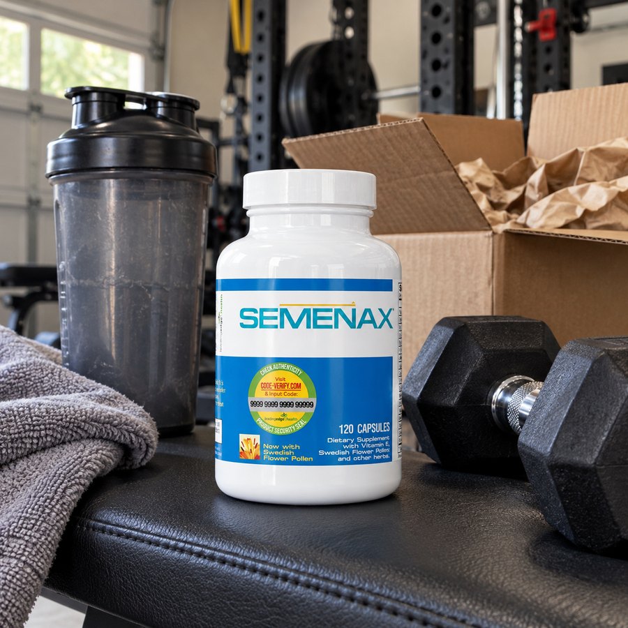 Customer photo of a Semenax bottle